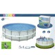 Intex Ultra Frame Pool Ø 549 cm x 132 cm MET ZANDFILTER