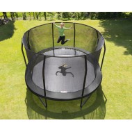 Trampoline JumpPOD Ovaal 520x426x89cm BLACK