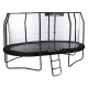 Trampoline JumpPOD Ovaal 460x300x89cm BLACK